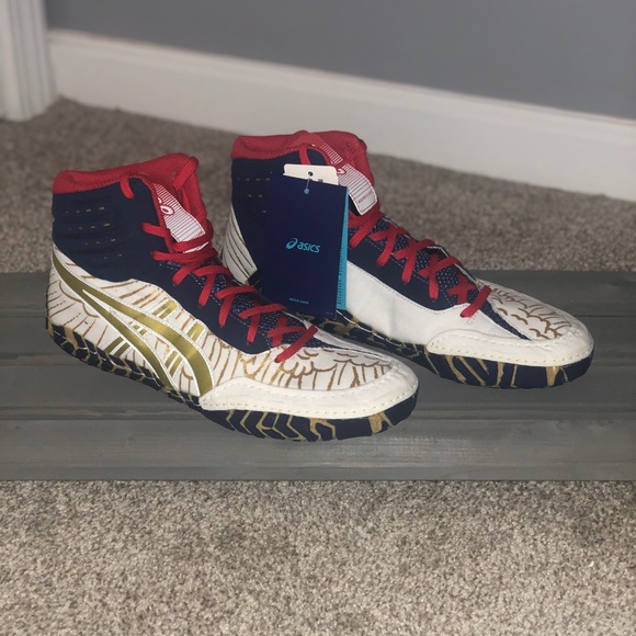 ASICS Aggressor 4 Wrestling Shoes - NWT and Box - Picture 5 of 5